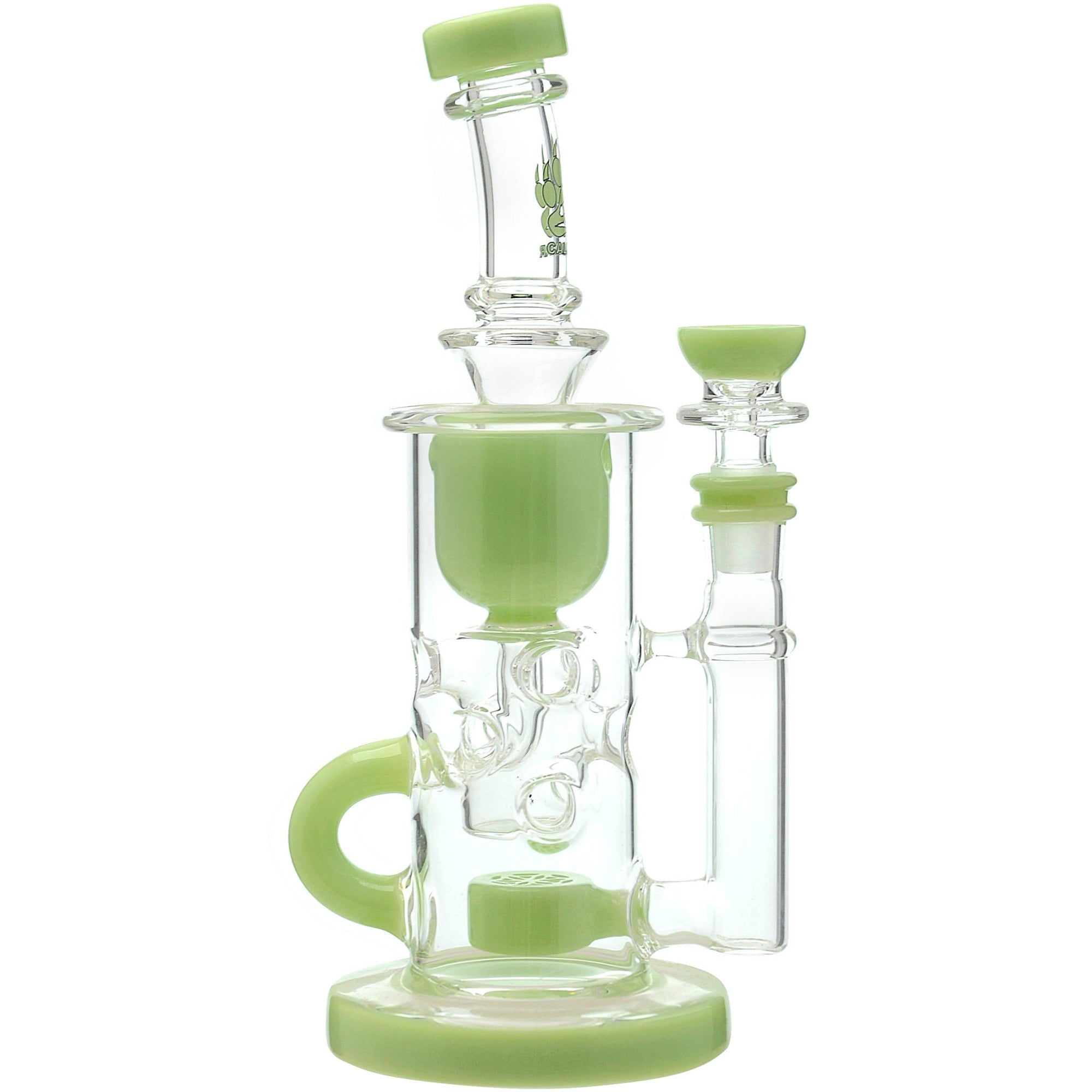 Calibear Cascade Flower Of Life Klein Recycler Dab Rig (ONLINE ONLY)