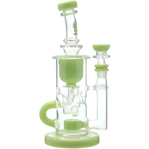 Calibear Cascade Flower Of Life Klein Recycler Dab Rig (ONLINE ONLY)