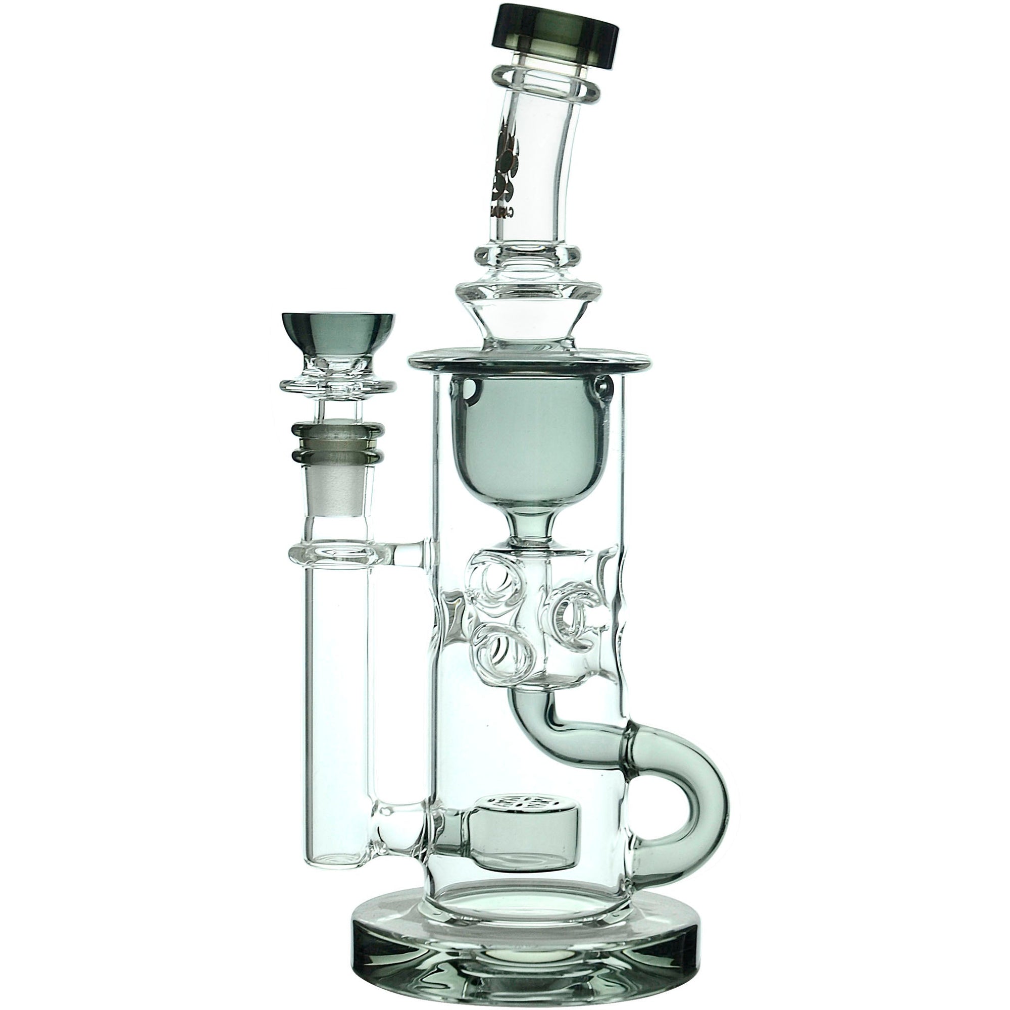 Calibear Cascade Flower Of Life Klein Recycler Dab Rig (ONLINE ONLY)