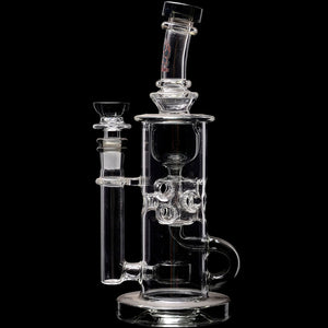 Calibear Cascade Flower Of Life Klein Recycler Dab Rig (ONLINE ONLY)