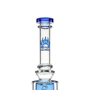 Calibear Pillar Flower Of Life Klein Bong (ONLINE ONLY)