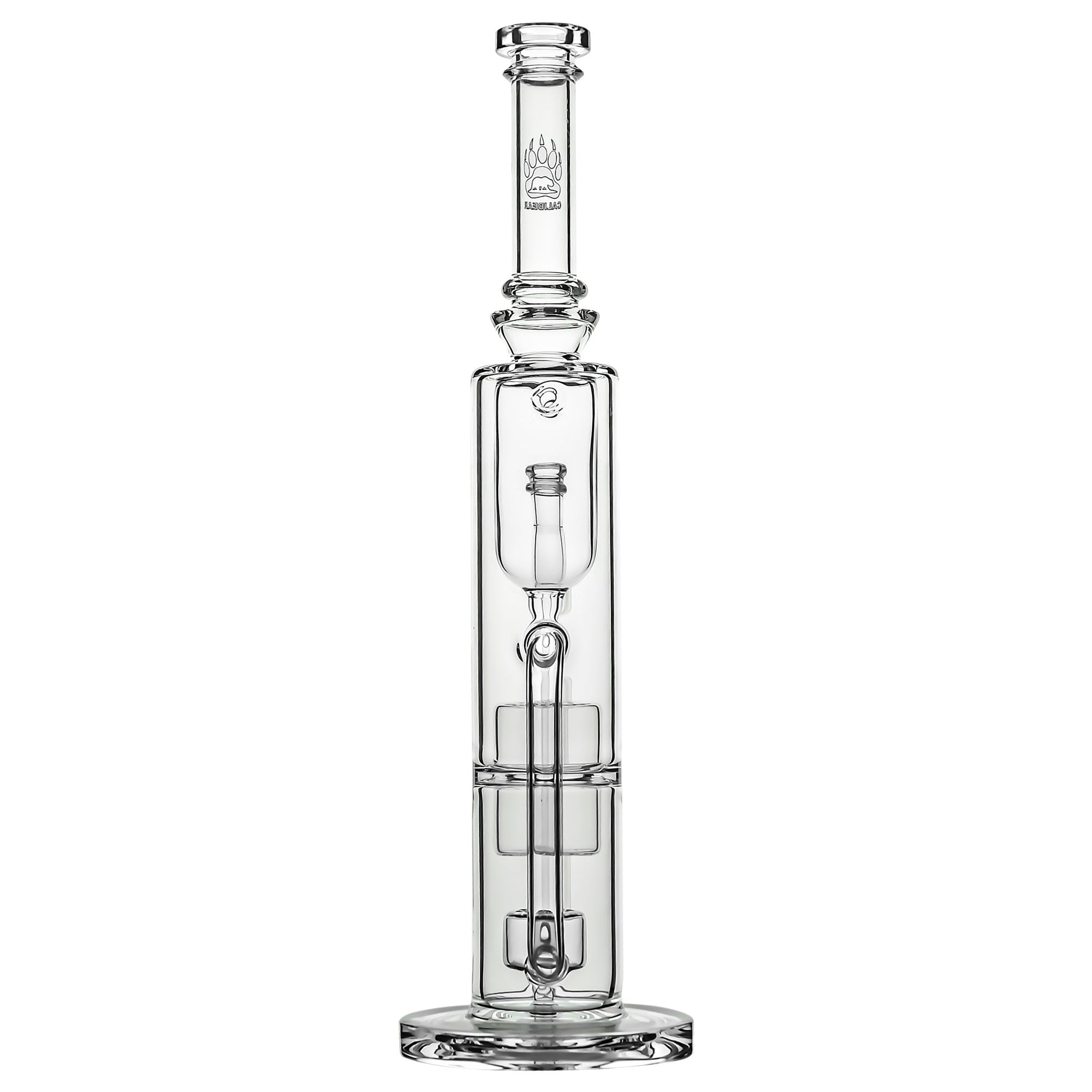 Calibear Pillar Flower Of Life Klein Bong (ONLINE ONLY)