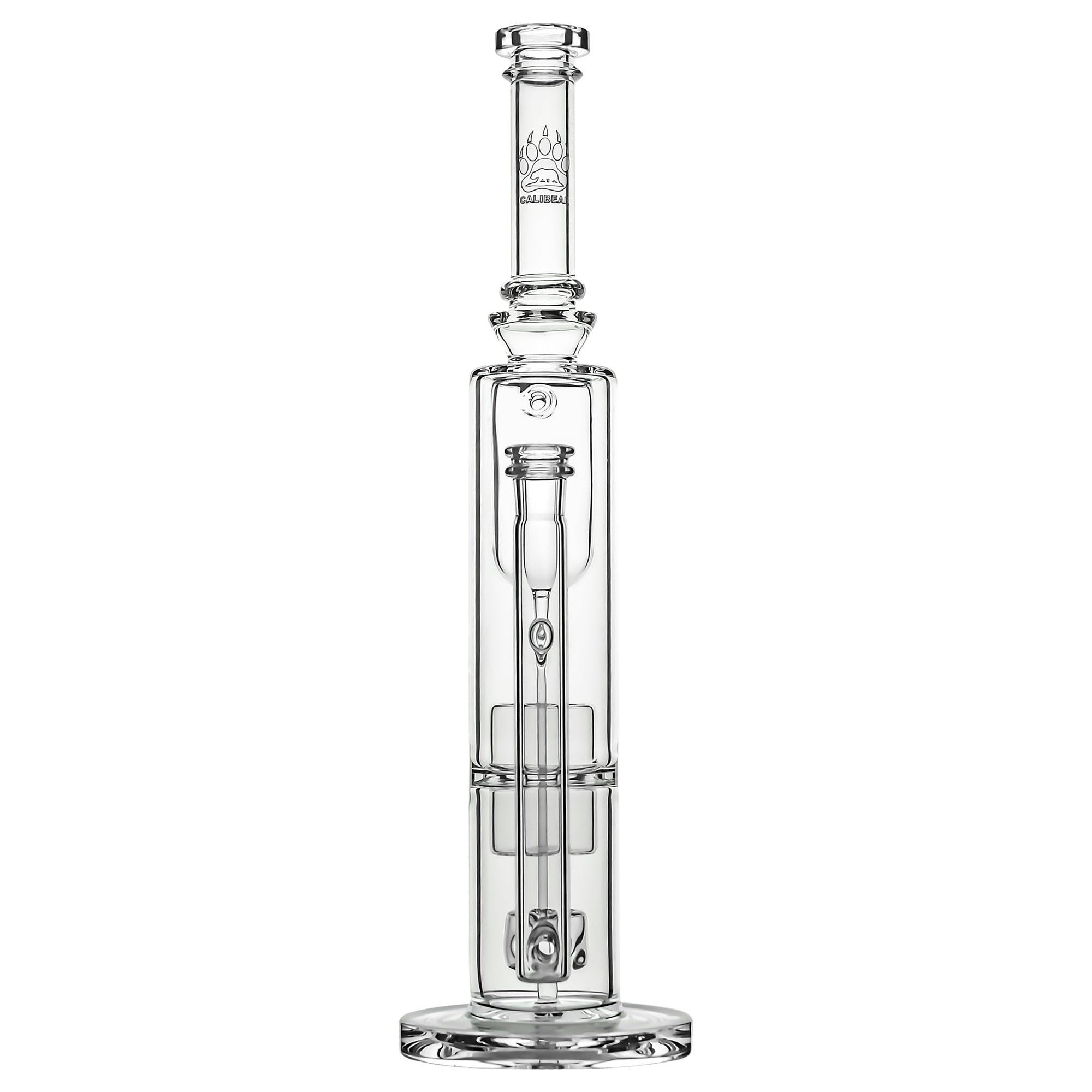 Calibear Pillar Flower Of Life Klein Bong (ONLINE ONLY)