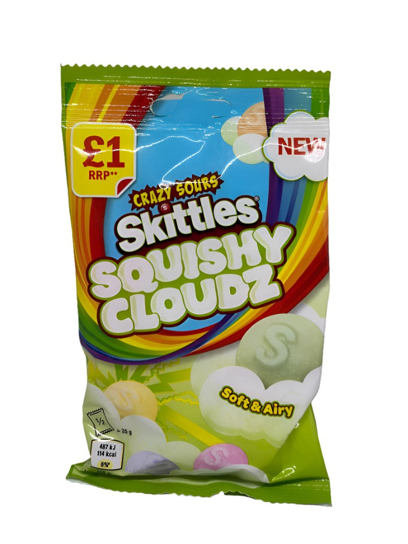 Skittles Cloudz Sour! 70g (UK)