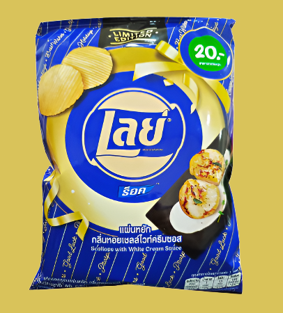 Lay's Scallop Cream Sauce 40g (THAILAND)