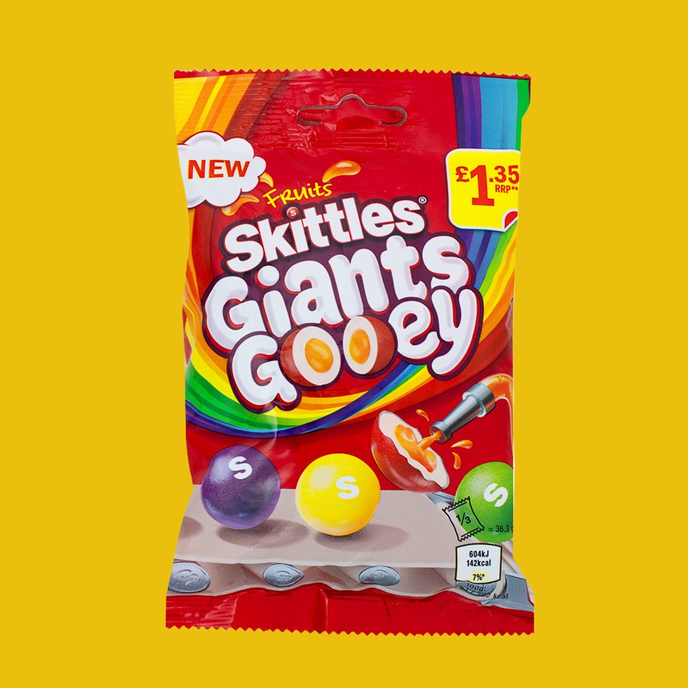 Skittles Giants Gooey 109g (UK)