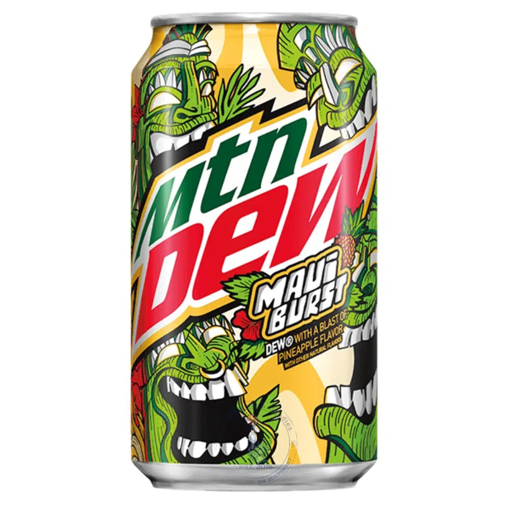 Mountain Dew Maui Burst 12oz (Rare American)