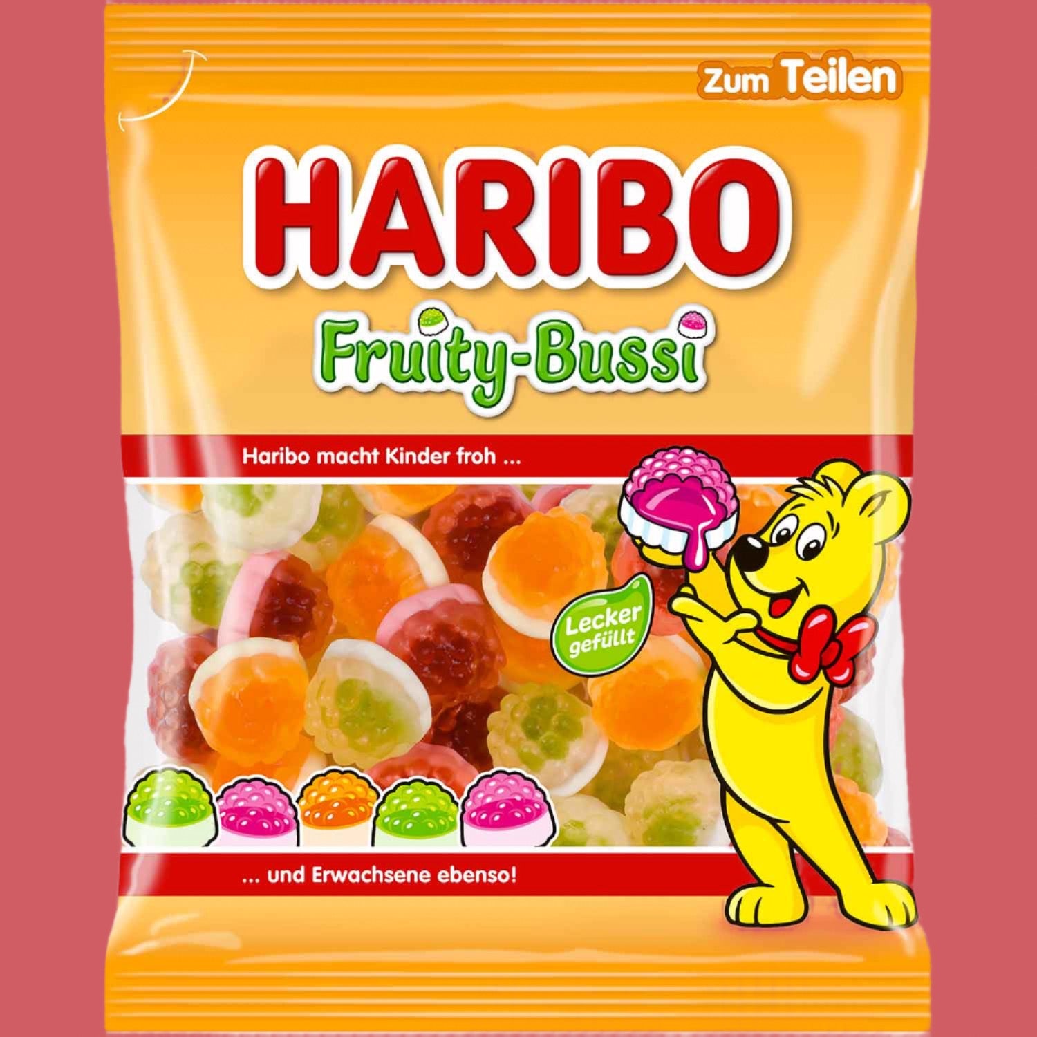 Haribo Candy Fruity Bussi 175g (GERMANY)