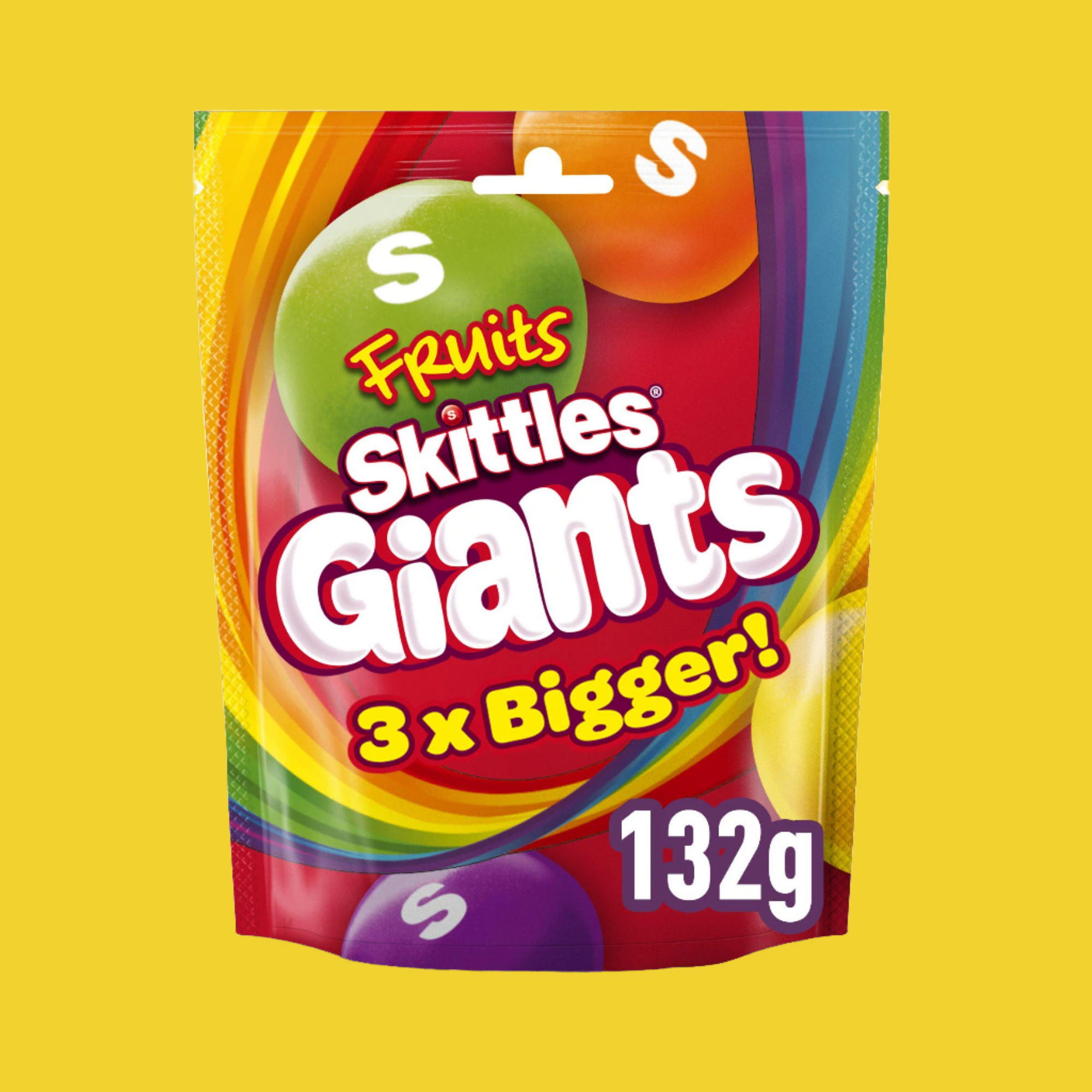 Skittles Giants 3x Bigger 132g (UK)