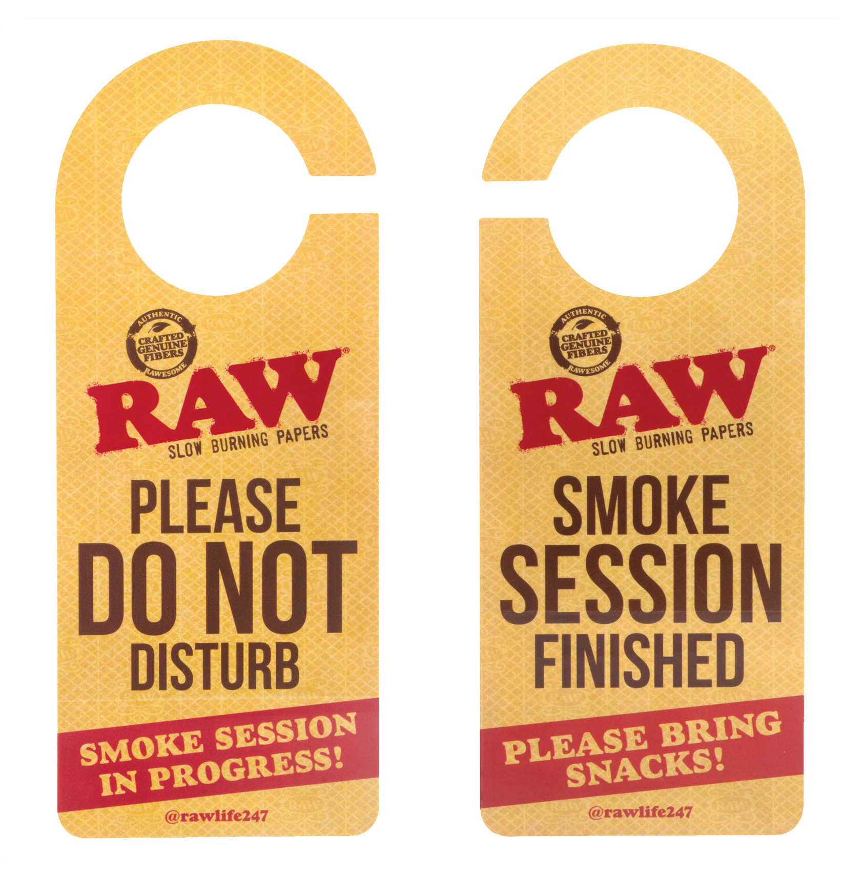 RAW Do Not Disturb Sign