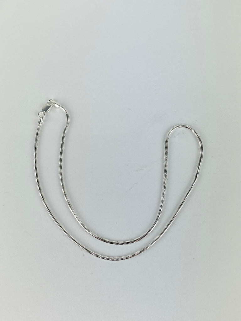 1.9 mm Sterling Silver Snake Chain